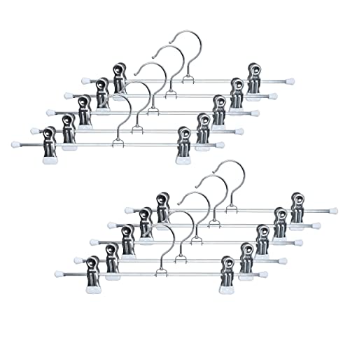 by Reston Lloyd Non-Slip Space-Saving Clothes Hang... (10 Count | White)