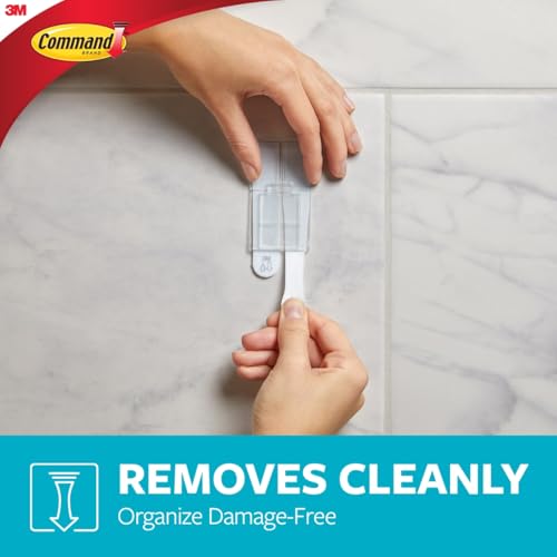 Command Soap Dish, Matte Black, 1 Holder, 2 Strips | For Bathroom Organization, Water Resistant, Damage-Free Hanging with Adhesive Strip, No Tools
