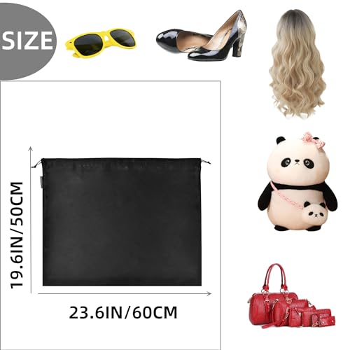 GONGKANGYUAN 30 Pack Dust Bags for Handbags Travel Storage Pouch, Silk Handbag Dust Cover Bags for Purses Pocketbooks Shoes Boots