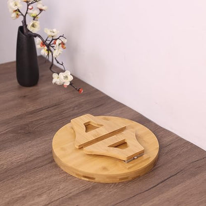 Round Shape Sofa Armrest Clip Foldable Sofa Armrest Clip | Clip on Tray Table for Couch Armrest,Drinks Holder, Remote Control Holder, Snacks Holder