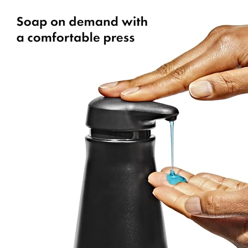 OXO Good Grips Stainless Steel Soap Dispenser - Black