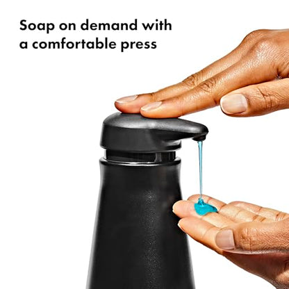 OXO Good Grips Stainless Steel Soap Dispenser - Black