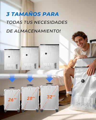 15 Pack Vacuum seal Bags for Clothing Travel with -60,000Pa Electric Pump & Luggage Scale, Space Saver Compression Bags for Suitcase, Travel Essentials to Check Luggage Weight & Avoid Overweight Fees