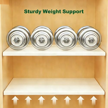 Expandable Closet Shelves Organizers, Adjustable Shelf for Cabinet Rack Storage Wardrobe Divider Shelving for Closets Pantry Cupboard Kitchen Large 1 Pack