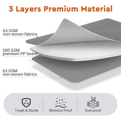 StorageTastic Bed Sheet Closet Organizers and Storage Under Bed Storage | Foldable Storage Containers with Window and Label,Storage and Organization for Bedding Sheets,Duvet Covers,Blankets,4 Pack
