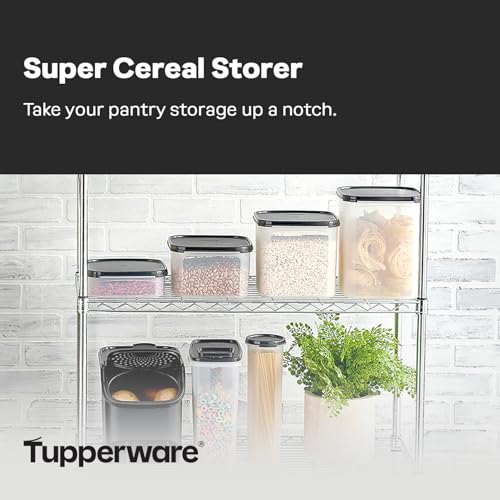Tupperware Super Cereal Storer, Dishwasher Safe and BPA Free (4.5 L / 1.15 gal)