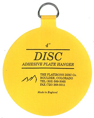 Flatirons Disc Adhesive Plate Hanger Set (2-3 Inch and 2-4 Inch Hangers)