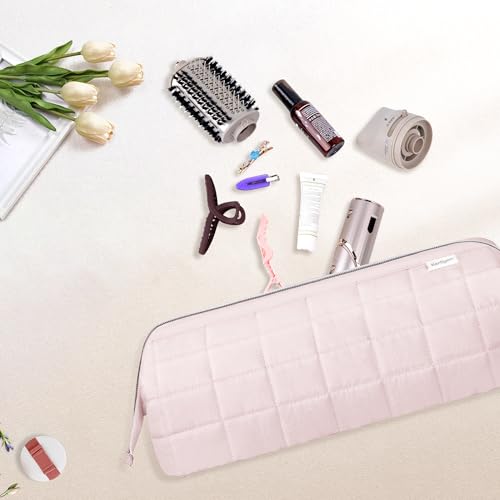 KarSyon Dyson Airwrap Travel Case for Hair Dryer Shark Flex Style | Hair Tool Travel Organizer Bag for Hot Tools,Airstraight, Flat Curling Irons, Brush Holder, Revlon Dyson Airwrap Attachments