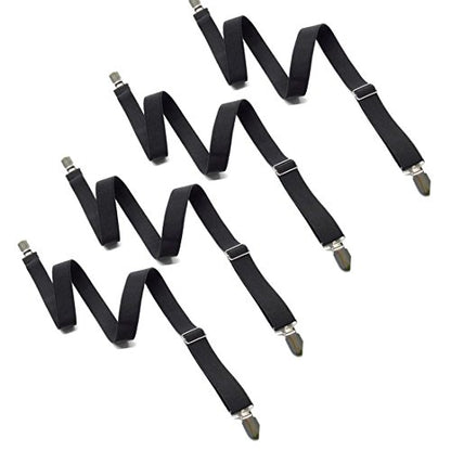 Extend 20" to 78" Adjustable 4-Piece Under Sofa, Mattress, Bed Sheet Fastener, Long Strap Clip Bands BDJ01