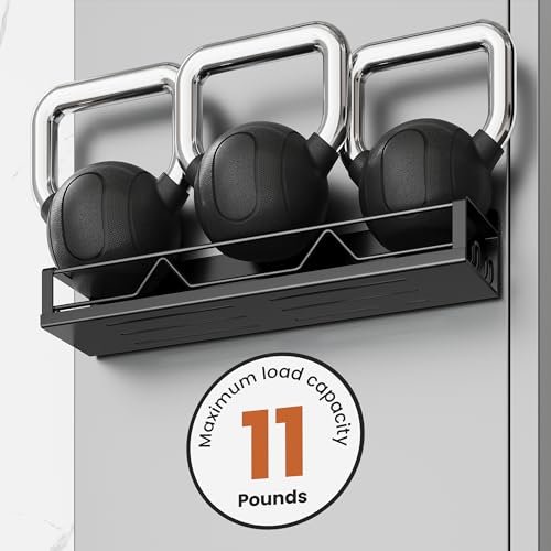 16.9 Inch Wide Large Capacity Magnetic Spice Rack... (Matt Black | Metal)