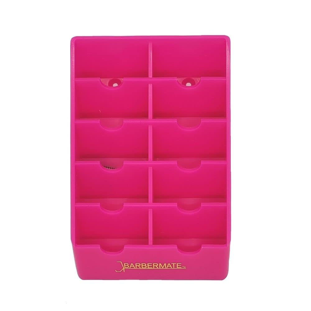 BarberMate Blade Rack for Barbers and Stylists (Pink)