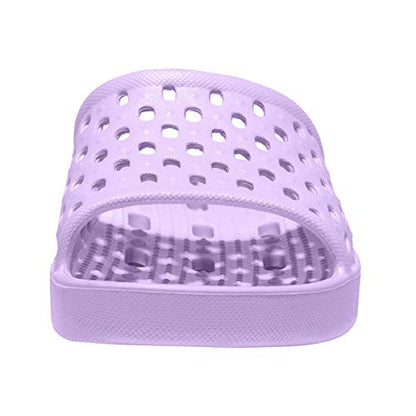 Shower Shoes Women Quick Drying Non Slip College Dorm House Shower Sandals with Holes