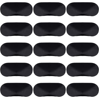 50 Pieces Eye Mask Sleep Masks Bulk Sleeping Blindfold Eye Cover for Games Team Building Party Travel with Nose Pad and Adjustable Strap for Women Men
