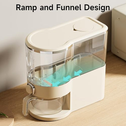 UFORU Rice Dispenser 13 LB,Airtight Storage Container With Measuring Cup