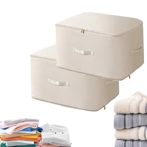 2PCS Ultra Space Saving Self Compression Organizer... (2 Count | White)