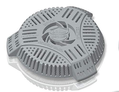 Easy-Install Two-Stage Stairwell Drain Cover Resists Yard Waste Clogs and Flooded Basements | Keeps Drains Flowing; Stops leaves, grass, blossoms & more; Fits easily over most existing drain sizes; No tools required