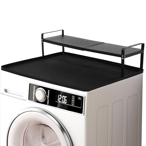 Washer and Dryer Countertop with Non-Slip and Laun... (Black | Iron)