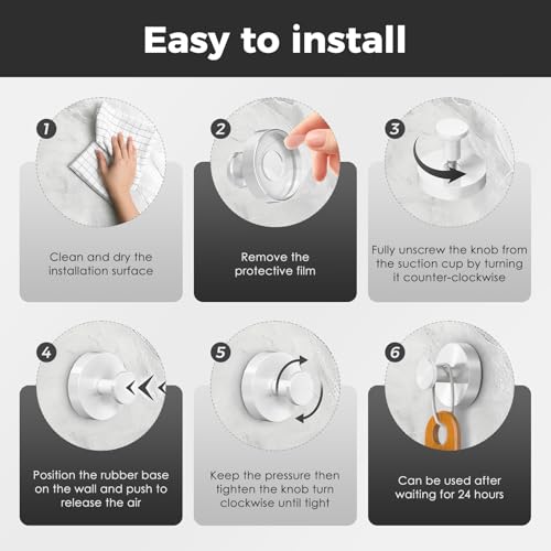 Shower Hooks for Inside Shower,Suction Cup Hooks for Glass Window,Removable Towel Hooks for Bathrooms,4 Packs(White)