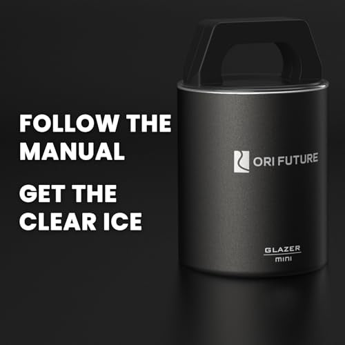 GLAZER mini, Clear D20 Ice Cube Mold, DND Gamer Gifts