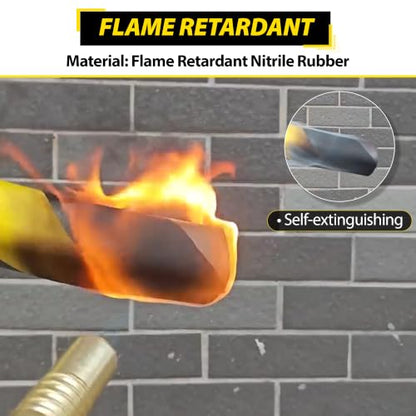 Wall Edge Corner Guards 196.9in (5m), Yellow & Black Foam Protector Padding with Self Adhesive Backing for Garage Walls, Shelves, Corners & Equipment Protection