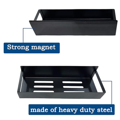 2pcs Magnetic Spray Can Holder Aerosol Can Organizer Tool Box Storage Rack for Garage Home Workspace
