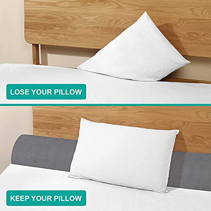 Cal King Wedge Pillow Headboard/Bed Wedge Pillow f... (Gray | Foam)