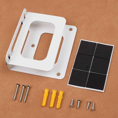 Cable Box Mount Modem Wall Mount Adjustable Wall Mount Holder for Apple TV, Roku, Mac mini, Xiaomi TV Box，Mini PC, Modems, Routers (Narrow)