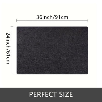 Under The Sink Mat,Cabinet Mat – Absorbent/Waterproof – Protects Cabinets, Premium Shelf Liner, Contains Liquids,Washable(24in x 36in)