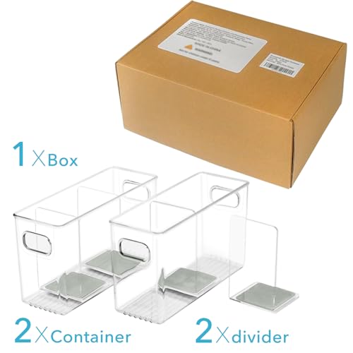 Breastmilk Storage Container with L Shaped Divider...
