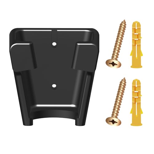 1 Pcs Wall Mount Vacuum Holder/Docking Station with Screws, Fits Bissell | Groove Design, Prevents It From Falling, Save Space and Reduce Clutter, Quality Material, Easy to Install, Strong Durability