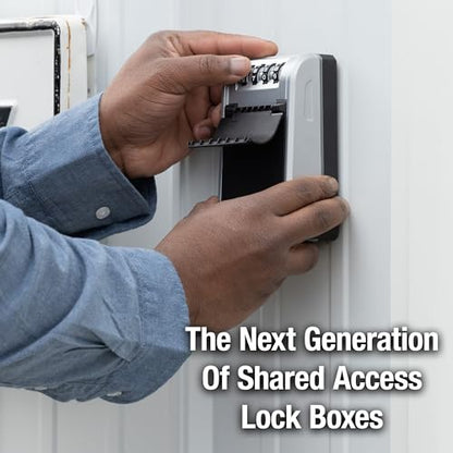 Master Lock High Capacity Key Lockbox, Combination Dial, Wall Mount