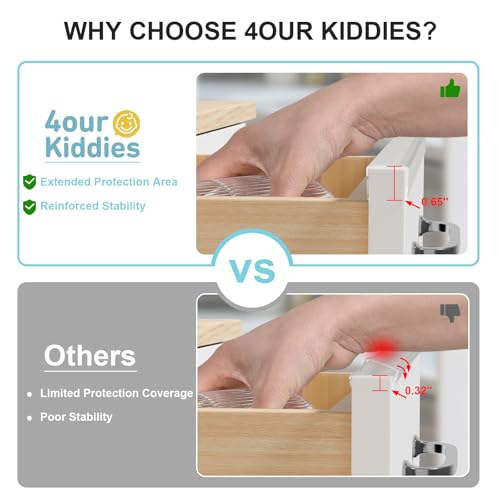 12 Pack Cabinet Protectors for Kitchen Cabinets, 1... (Clear)