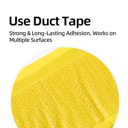 Wall Corner Guards Edge Protector | 16.4 ft | Yellow & Black Warning Stripes | High-Density NBR Foam | Self-Adhesive Bumper for Garage/Warehouse