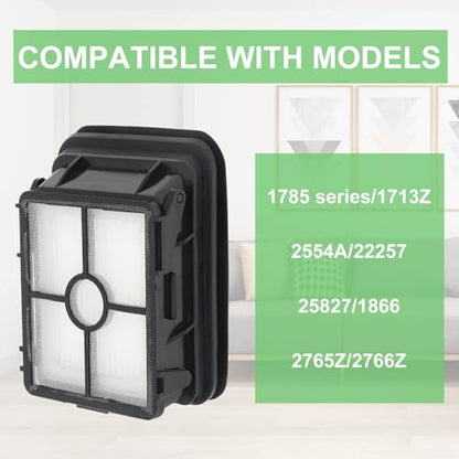 Replacement Parts for Bissell CrossWave Vacuum 1785A 2306A 1785R 1785 2306 | Brush Roll 1868 and Replacement Filters 1866, Compare to Part 1608683, 160-8683, 1608684