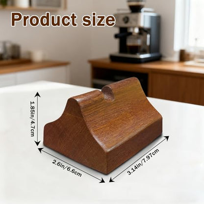 2 Pcs Glasses Stand, Wood Eyeglasses Holder for Desk , Sunglasses Display Case for Home, Office, Desk, Countertop, Nightstand