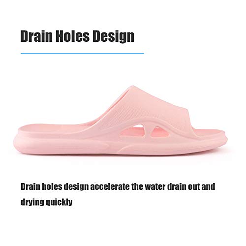 LM Women Shower Slippers Bathroom Slippers Sandals House Slippers Non Slip Shoes Dorm Shoes