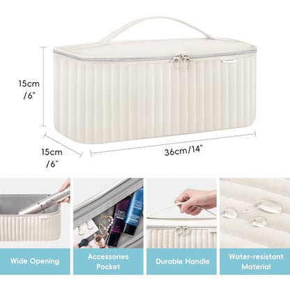 Travel Carrying Case for Hair Dryer Shark Flexstyl... (Beige)