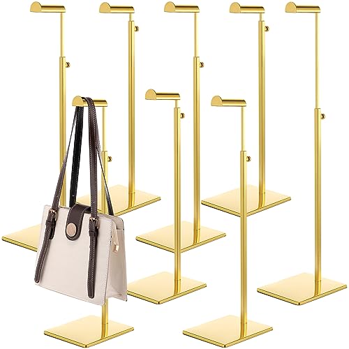 Hicarer 8 Pcs Purse Holder Bulk Gold Purse Display...