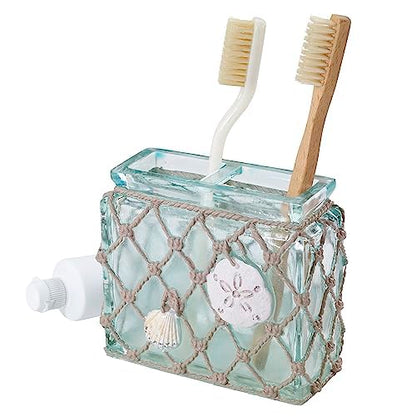 Avanti Linens - Toothbrush Holder, Coastal Home Decor, Seaglass