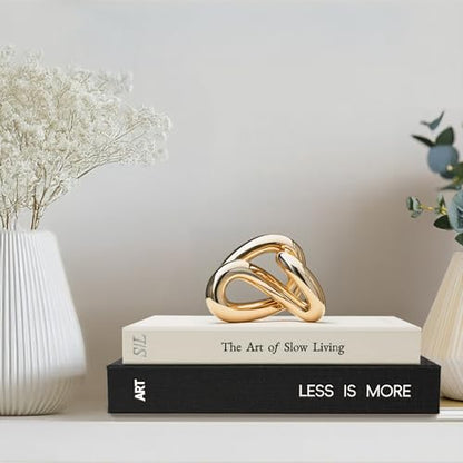 Minimalist Decorative Books, Fake Books Storage Boxes for Decor | Set of 2 Linen Coffee Table Books with Hidden Storage, Stackable Photo Keepsake Box for Room Bookshelf Decor, Black
