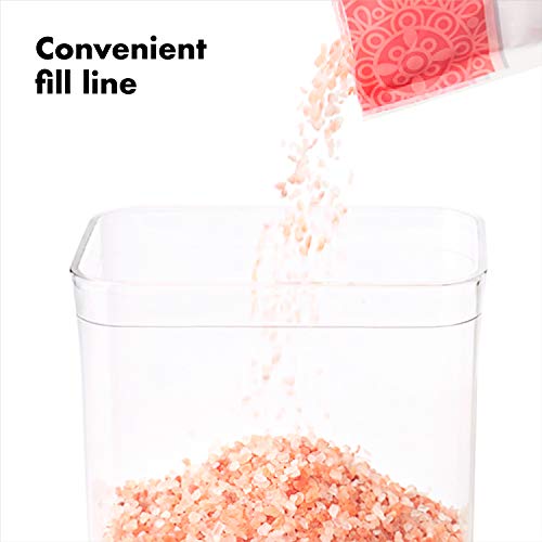 OXO Good Grips POP Container - Airtight Food Storage - Small Square Medium 1.7 Qt Ideal for granola, dried beans and snacks