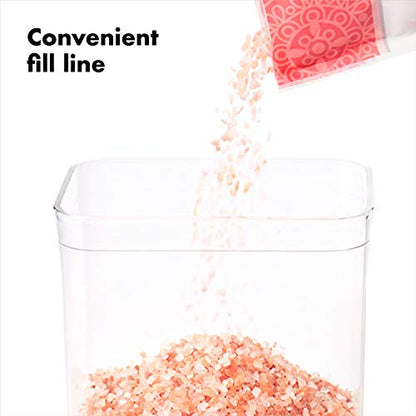OXO Good Grips POP Container - Airtight Food Storage - Small Square Medium 1.7 Qt Ideal for granola, dried beans and snacks