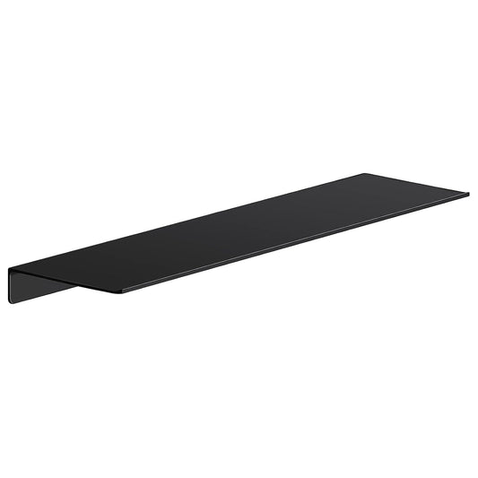 20 inch Floating Shelf for Wall Organizer & Storag... (Black | Aluminum)