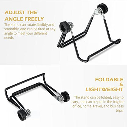 24 Pack Book Stand, Foldable Picture Holders for T... (Metal)