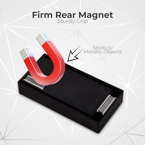 RamPro Hide A Key Magnetic Key Holder Under Car - for Your Car So You Never Lock Out - Store a Spare Key for Your Home, Storage, Office, or Vehicle - 6 pack