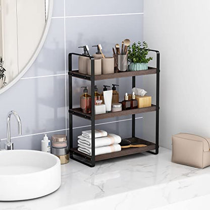 Bathroom Counter Organizer, Bathroom Counter Shelf, Makeup Organizer | Bathroom Countertop Organizer, Bathroom Sink Organizer, Perfume Organizer, Vanity Shelf, Bathroom Organization and Storage