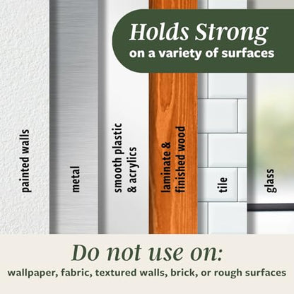 Command Medium Hooks, 4 Hooks, 6 Strips | Damage-Free Hanging with Adhesive, Heavy Duty Hanging Great for Home and Room Decor, Holds up to 3 lb