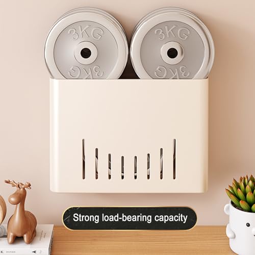 Wall Mounted Metal wall mounts,WiFi Box Hider,White | Wifi router shelf wall mount Suitable for projectors, set-top boxes, routers, gaming devices, etc., (11.8x2.5x7.8in)