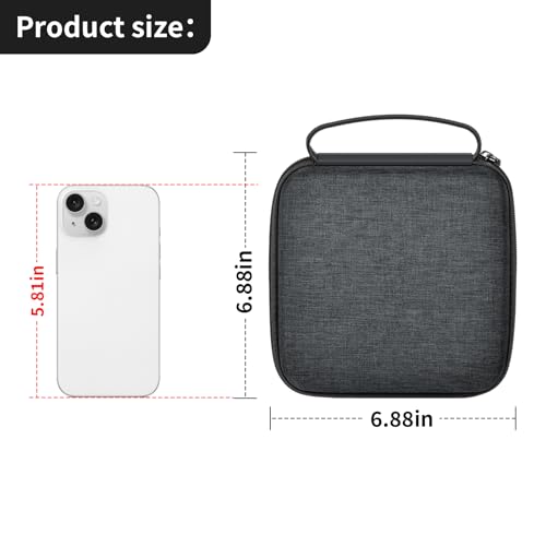 Travel Sunglass Organizer Case for Quay Polarized Sunglasses Men Women, Trendy Glasses Storage Box (Bag Only)