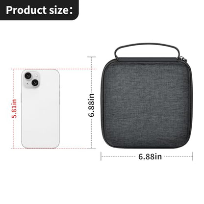 Travel Sunglass Organizer Case for Quay Polarized Sunglasses Men Women, Trendy Glasses Storage Box (Bag Only)
